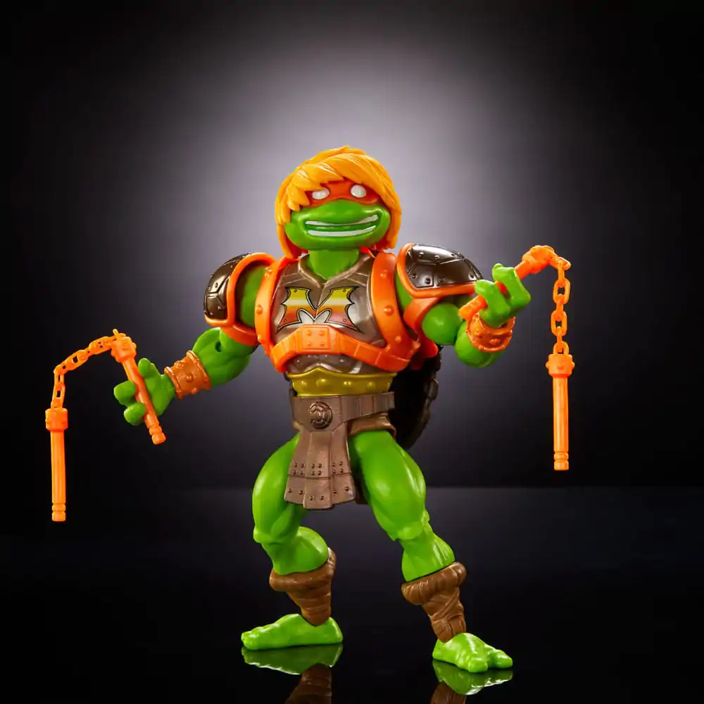 MOTU x TMNT: Figúrka Turtles of Grayskull Michelangelo 14 cm termékfotó