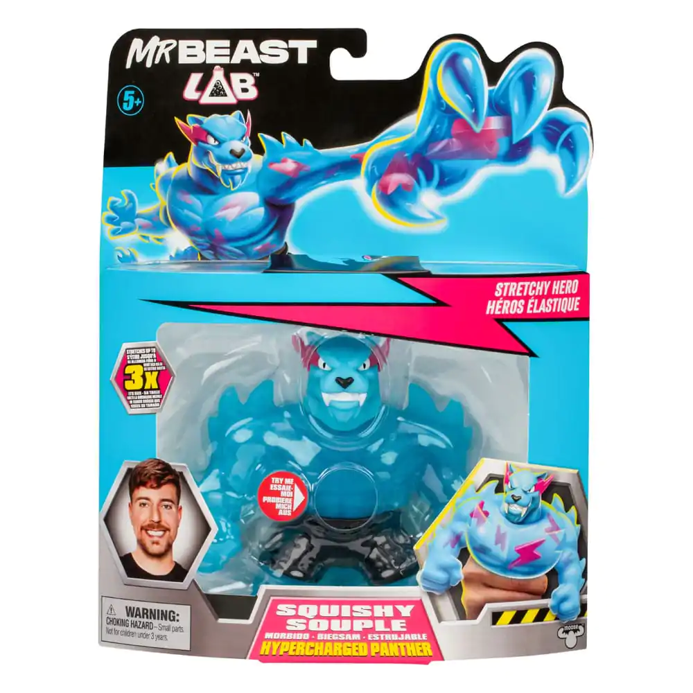 Mr. Beast Lab Goo Jit Zu Stretch figúrka Hypercharged Panther 11 cm produktová fotografia