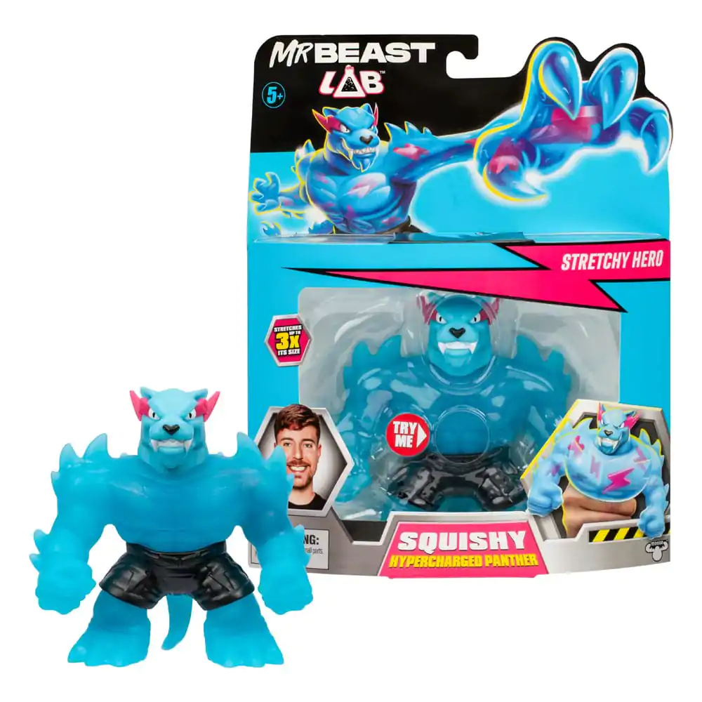 Mr. Beast Lab Goo Jit Zu Stretch figúrka Hypercharged Panther 11 cm produktová fotografia