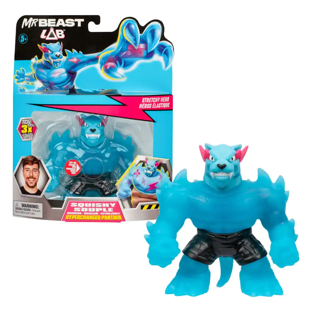 Mr. Beast Lab Goo Jit Zu Stretch figúrka Hypercharged Panther 11 cm produktová fotografia