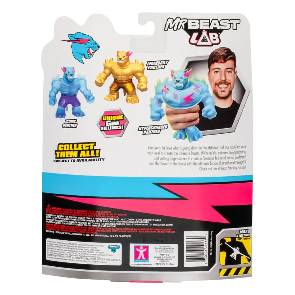 Mr. Beast Lab Goo Jit Zu Stretch figúrka Legendary Panther 11 cm produktová fotografia