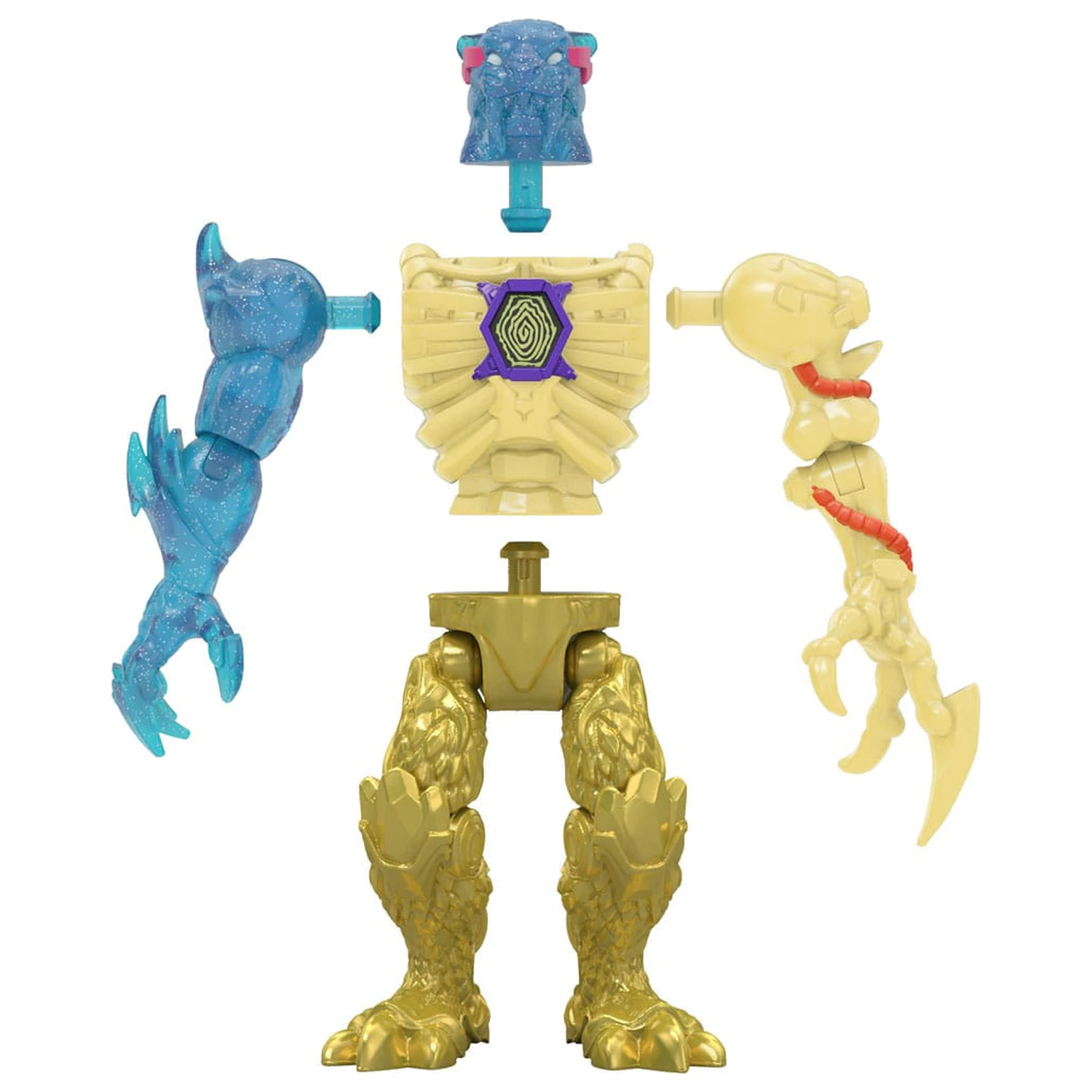 Mr. Beast Lab Hybrids Series 2 Mini figúrky 2-balenie Lab-Bot vs Gid Skeleton 11 cm produktová fotografia
