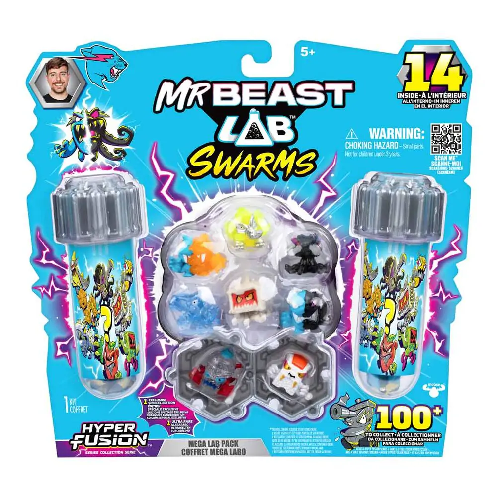 Mr. Beast Lab Swarms Figúrka 14-Pack Mega Lab 3 cm produktová fotografia