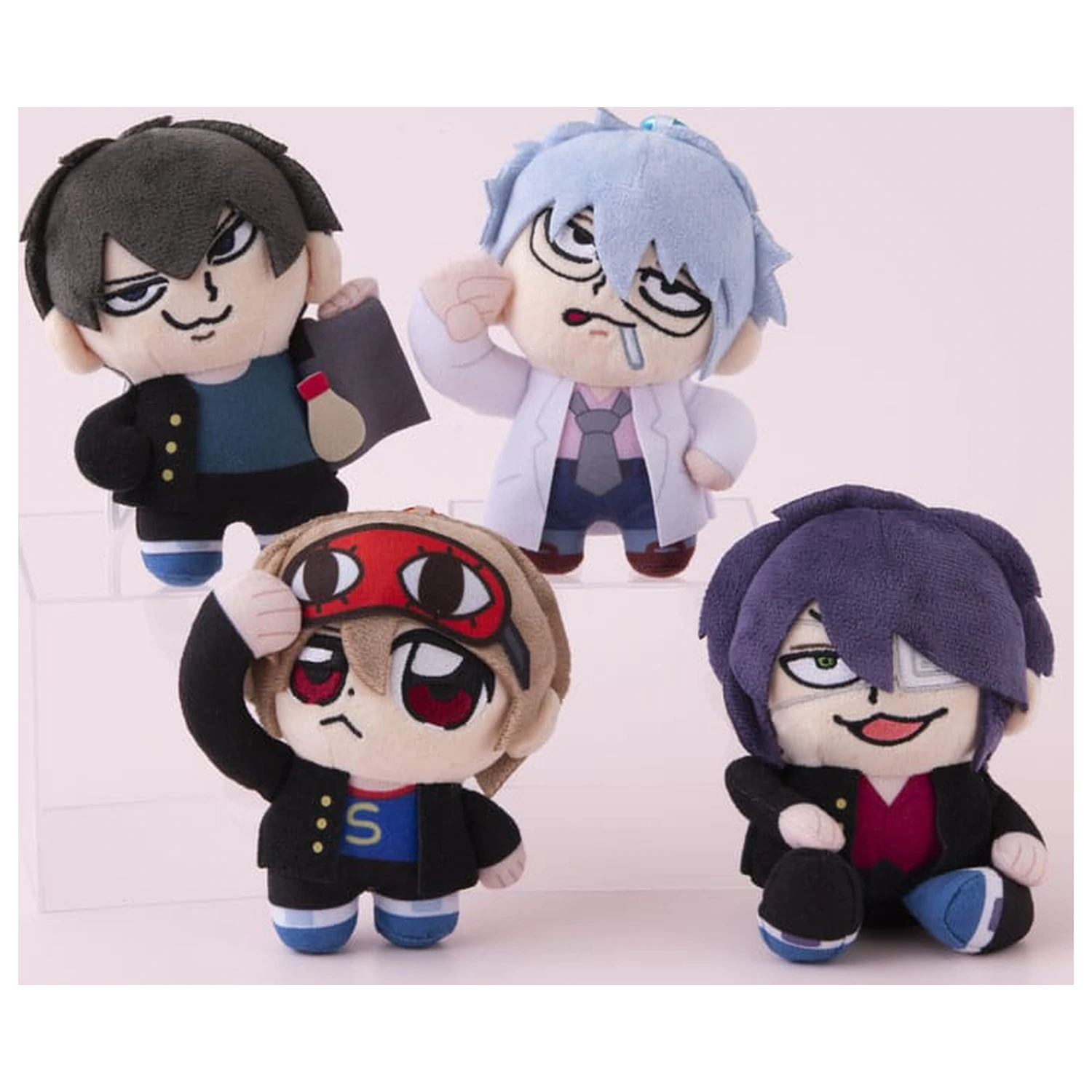 Mr. Ginpachi´s Zany Class x Okawabukubu Youth plyšová kľúčenka Toshiro Hijikata 12 cm produktová fotografia