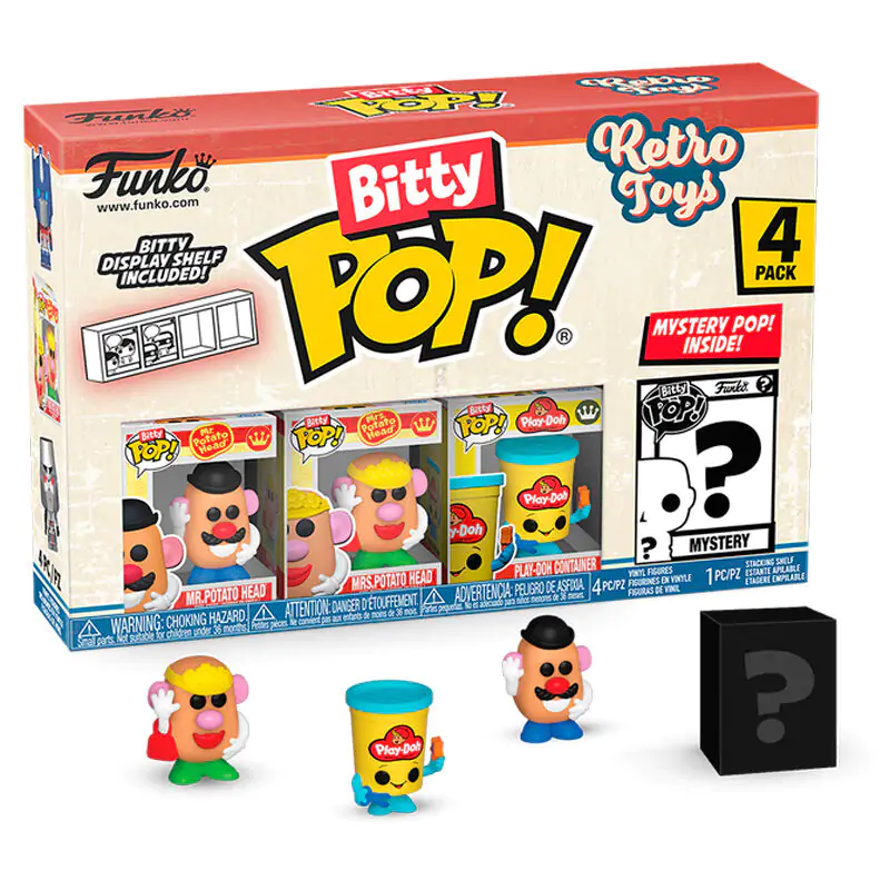 Mr Potato Head Bitty Funko POP! Vinyl figúrka 4-pack termékfotó