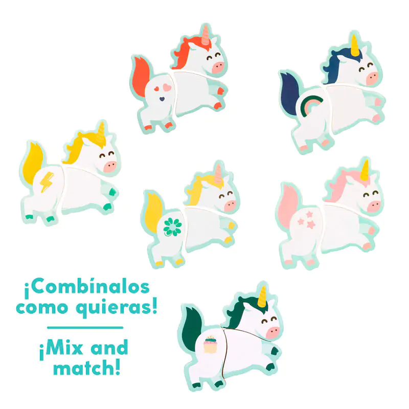 Mr Wonderfull Unicorn drevené puzzle 18ks produktová fotografia