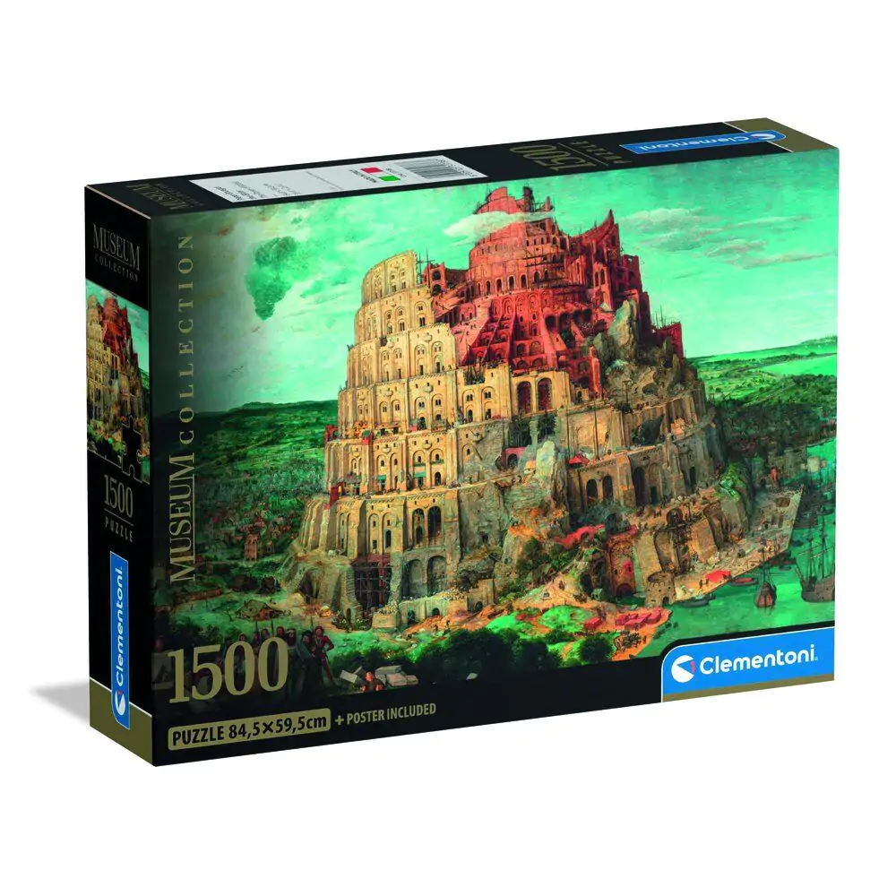 Museum Bruegel The Tower of Babel puzzle 1000ks produktová fotografia