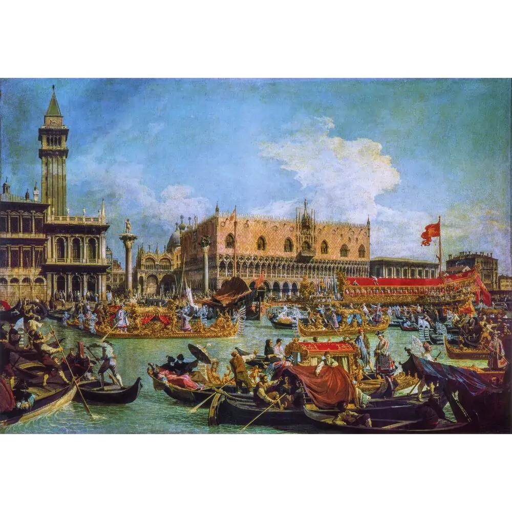 Museum Canaletto The Return of the Bucentaur at the Molo on Ascension Day puzzle 1000ks produktová fotografia