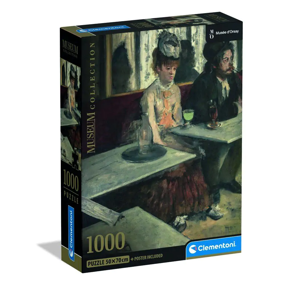 Museum Degas Dans un Cafe puzzle 1000ks produktová fotografia