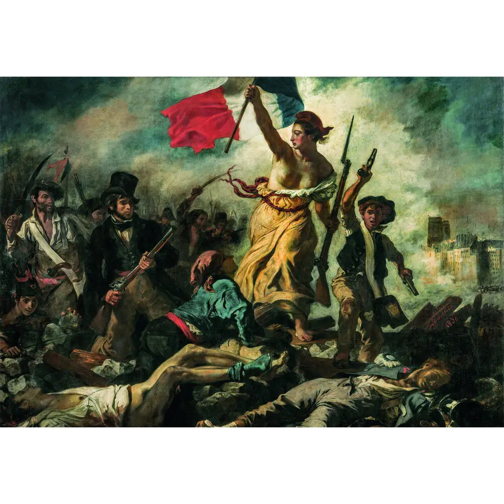 Museum Delacroix Liberty Leading the People puzzle 1000ks produktová fotografia