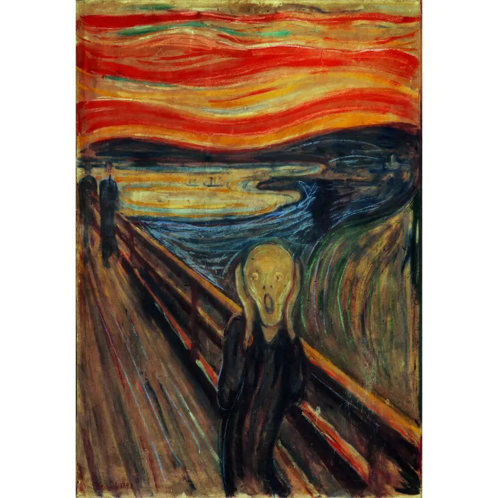 Museum Munch The Scream puzzle 1000ks produktová fotografia