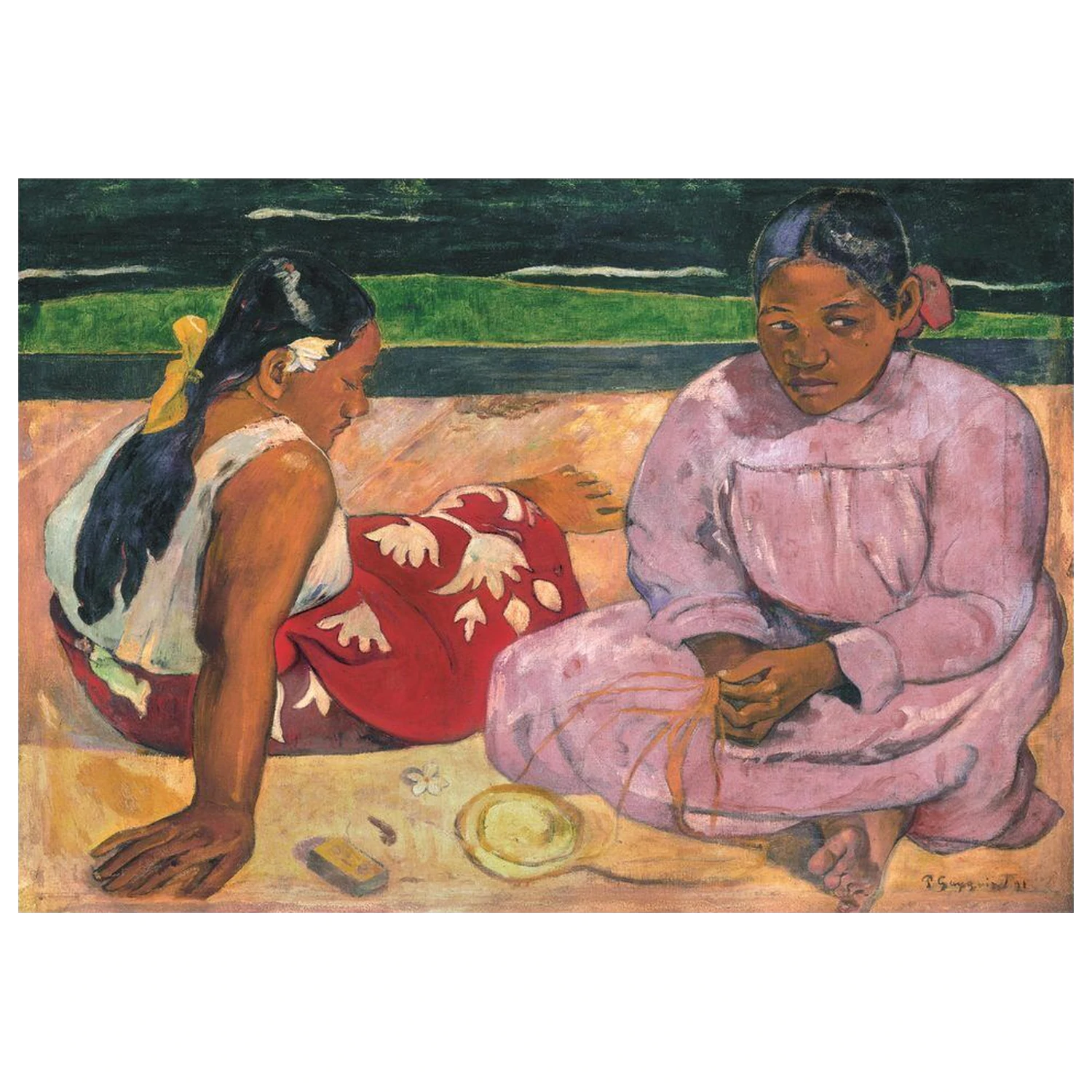 Museum Orsay Gauguin, "Femmes D puzzle 1000 ks" produktová fotografia
