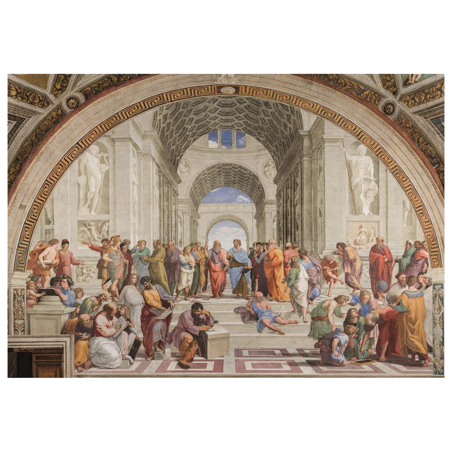 Museum School Of Athens puzzle 1000 ks produktová fotografia