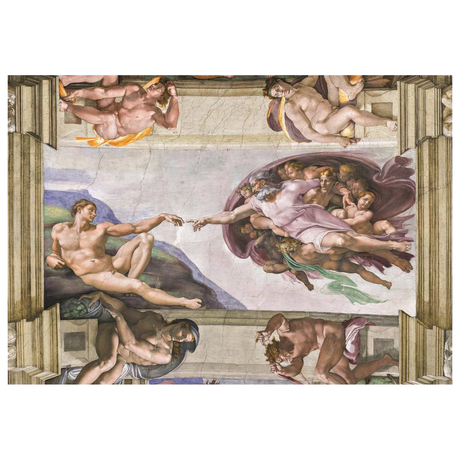 Museum The Creation Of Man puzzle 1000 ks produktová fotografia