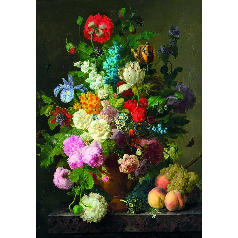 Museum Van Dael Miska s kvetmi puzzle 1000ks produktová fotografia