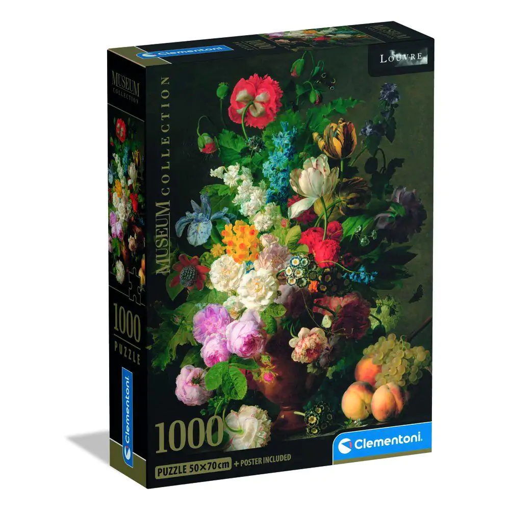 Museum Van Dael Miska s kvetmi puzzle 1000ks produktová fotografia