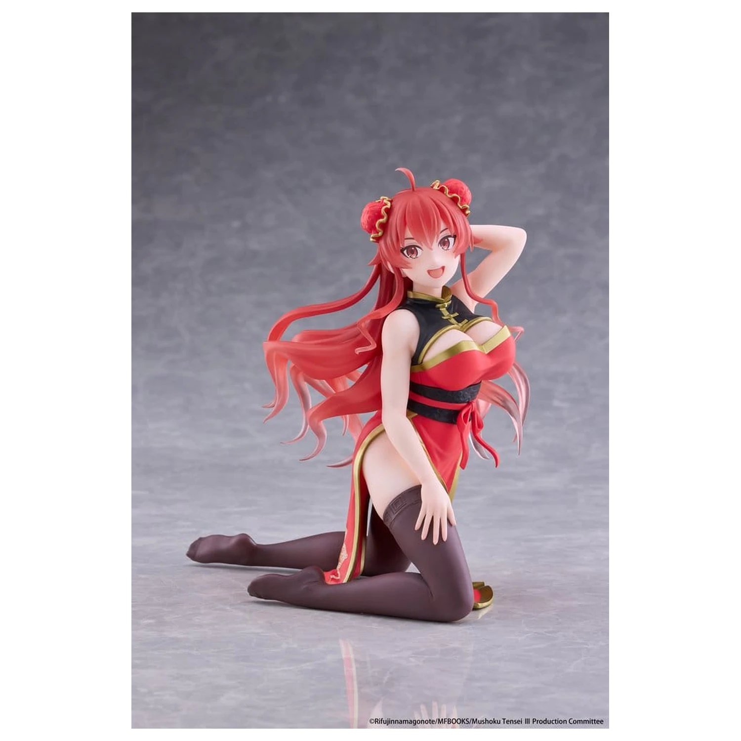 Mushoku Tensei: Jobless Reincarnation Desktop Cute PVC figúrka Eris Greyrat (Chinese Dress Ver.) 13 cm produktová fotografia