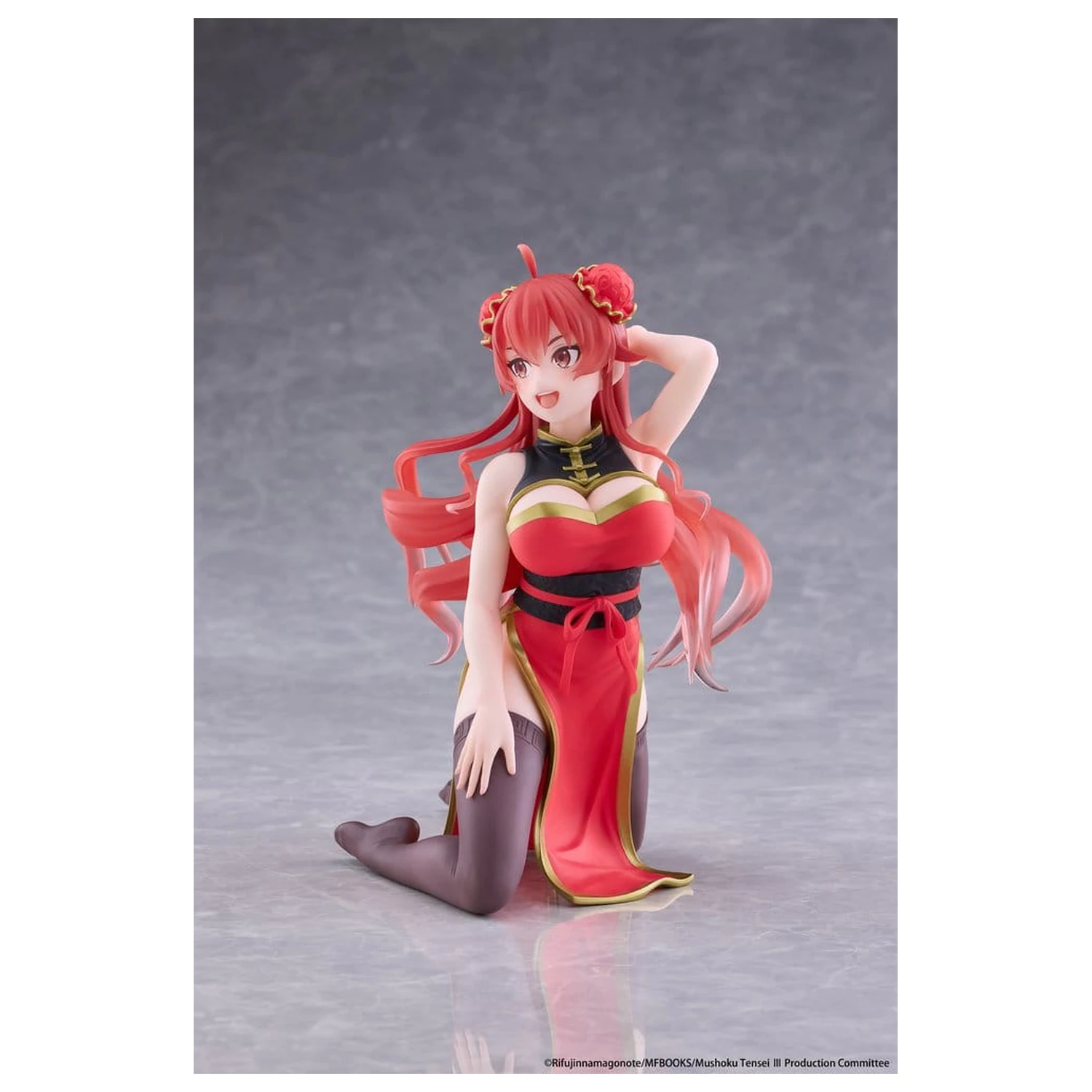 Mushoku Tensei: Jobless Reincarnation Desktop Cute PVC figúrka Eris Greyrat (Chinese Dress Ver.) 13 cm produktová fotografia
