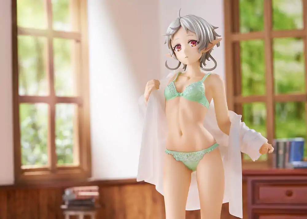 Mushoku Tensei Jobless Reincarnation II Isekai Ittara Honki Dasu PVC soška 1/7 Sylphiette Greyrat Changing Clothes Mode 23 cm produktová fotografia