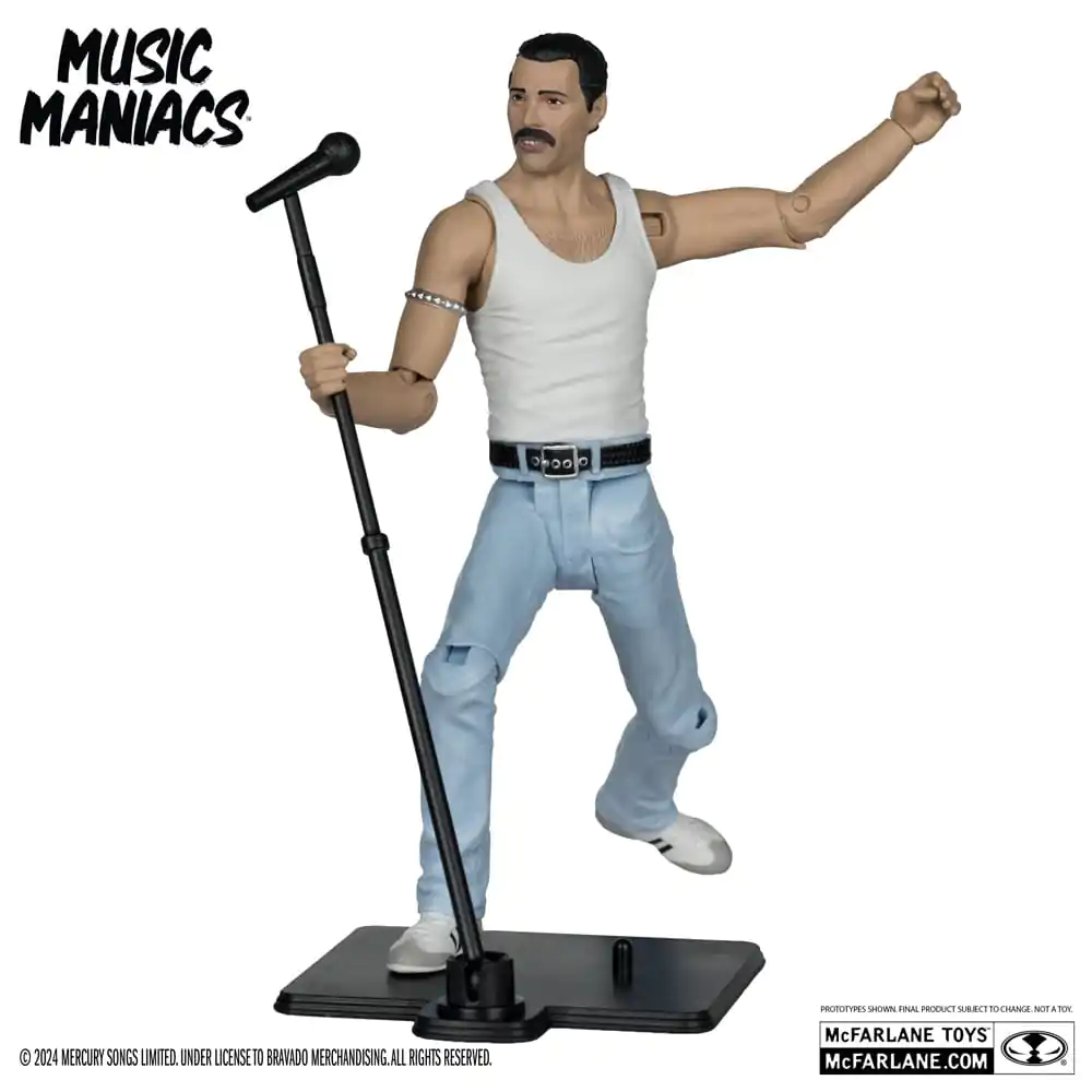 Music Maniacs Rock Akčná figúrka Freddie Mercury 15 cm termékfotó