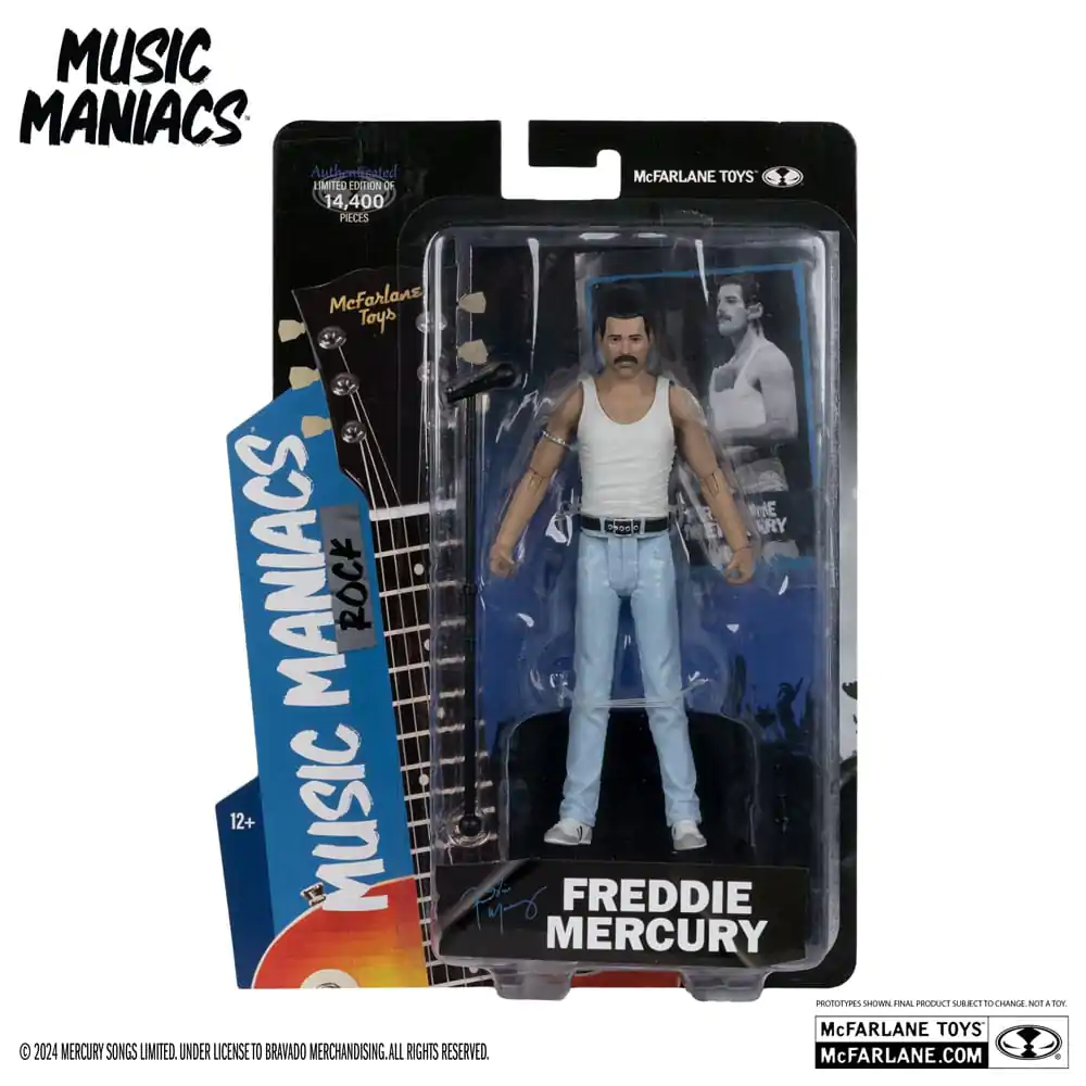 Music Maniacs Rock Akčná figúrka Freddie Mercury 15 cm termékfotó