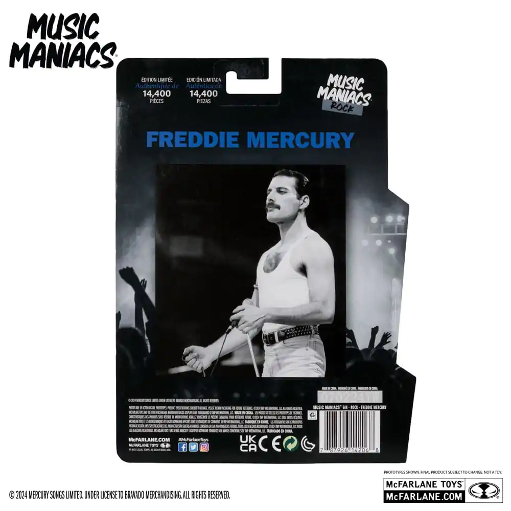 Music Maniacs Rock Akčná figúrka Freddie Mercury 15 cm termékfotó