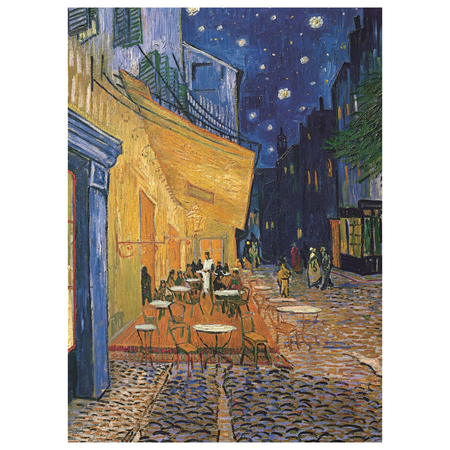 Art Cafe Terrace at Night Van Gogh 1000-dielne puzzle produktová fotografia