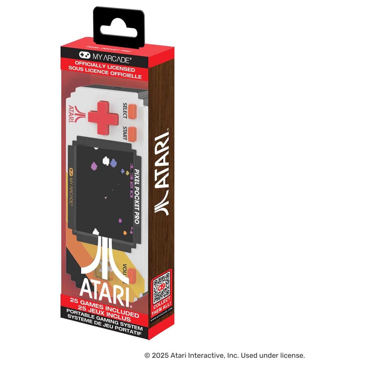My Arcade Atari Prenosný herný systém Pixel Pocket Pro produktová fotografia