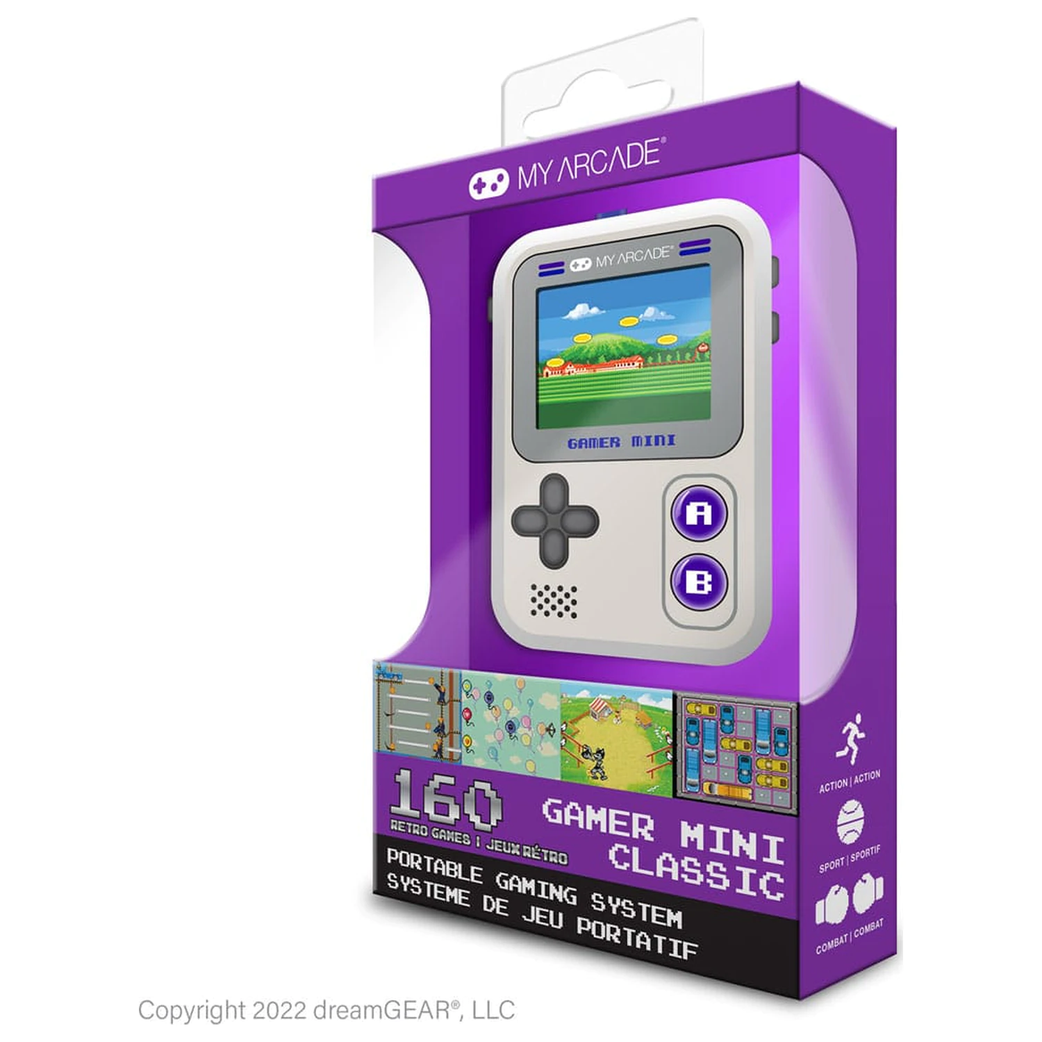 My Arcade Prenosný herný systém Gamer Mini Classic produktová fotografia