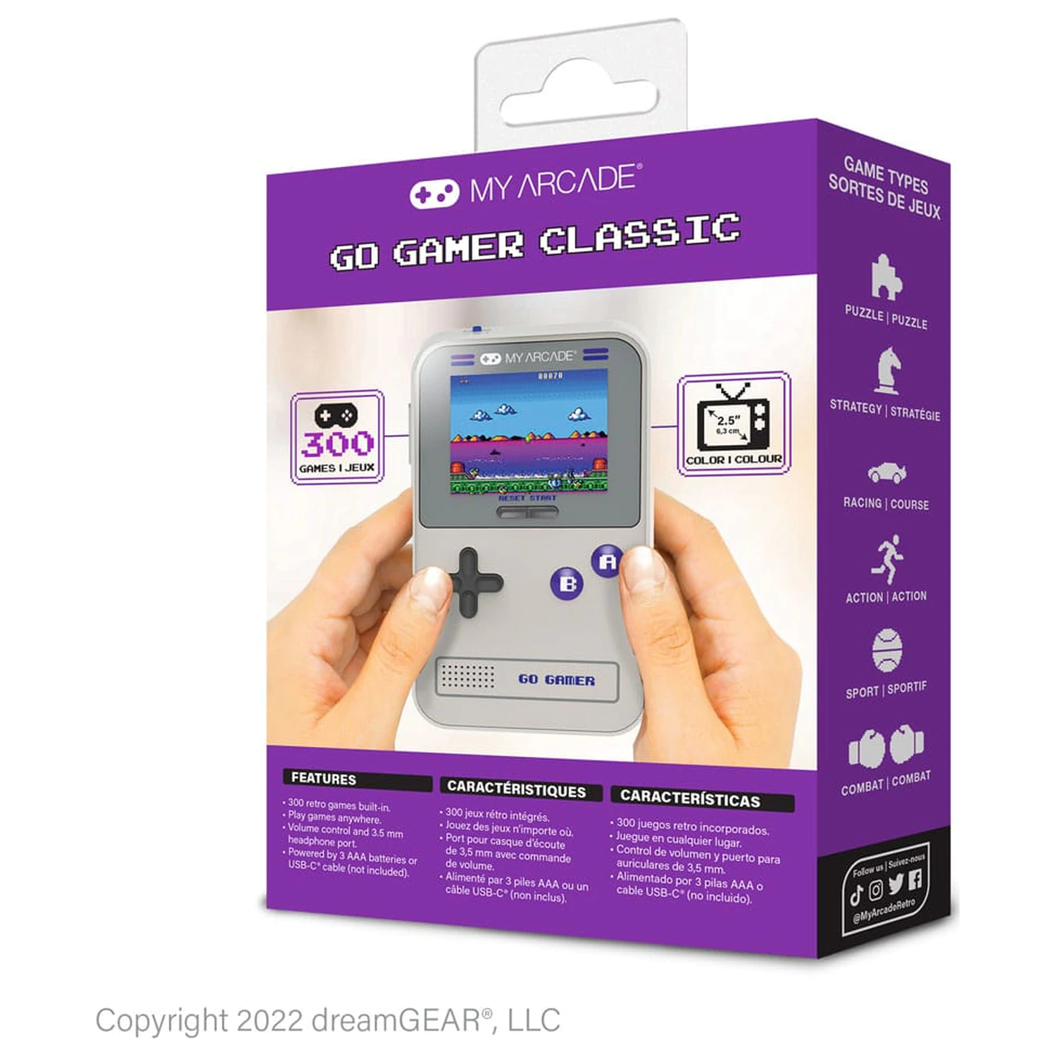 My Arcade Prenosný herný systém Go Gamer Classic produktová fotografia