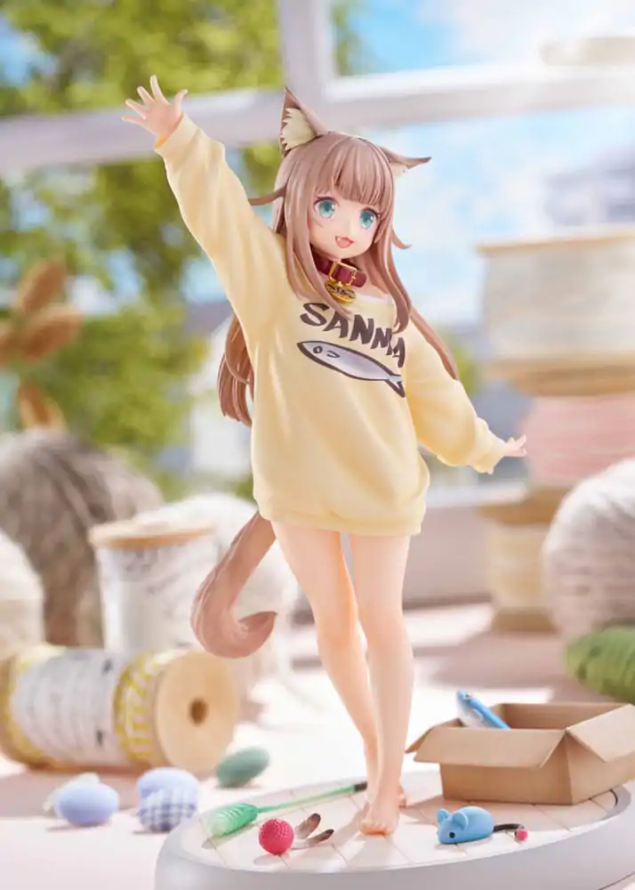 Socha Moja mačka je Kawaii Girl 1/6 Kinako Play With Ver. AmiAmi 21 cm produktová fotografia