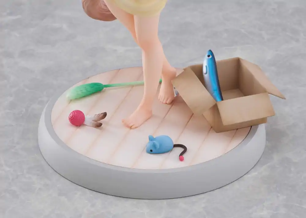 Soška Moja mačka je kawaii dievča 1/6 Kinako Play With Ver. AmiAmi Limited Edition 21 cm produktová fotografia