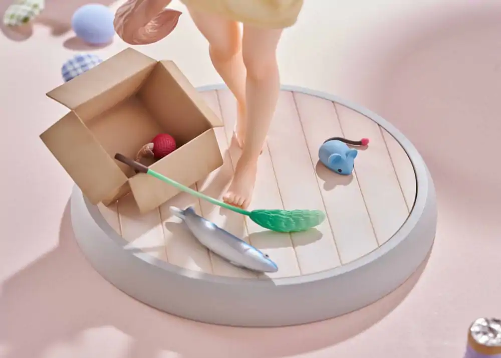 Soška Moja mačka je kawaii dievča 1/6 Kinako Play With Ver. AmiAmi Limited Edition 21 cm produktová fotografia