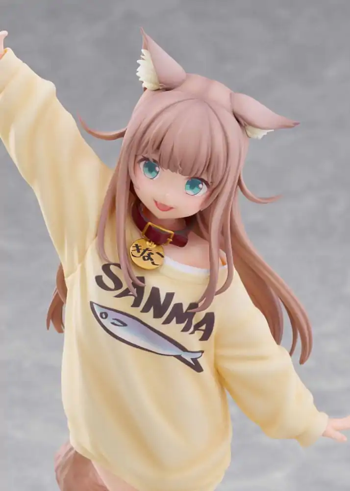 Soška Moja mačka je kawaii dievča 1/6 Kinako Play With Ver. AmiAmi Limited Edition 21 cm produktová fotografia