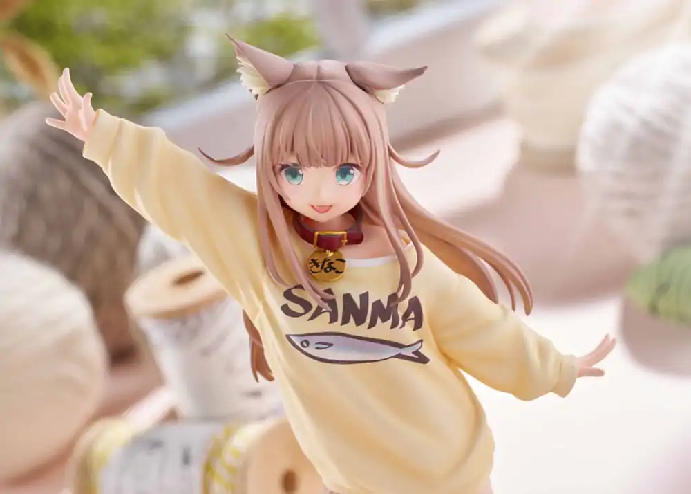 Soška Moja mačka je kawaii dievča 1/6 Kinako Play With Ver. AmiAmi Limited Edition 21 cm produktová fotografia