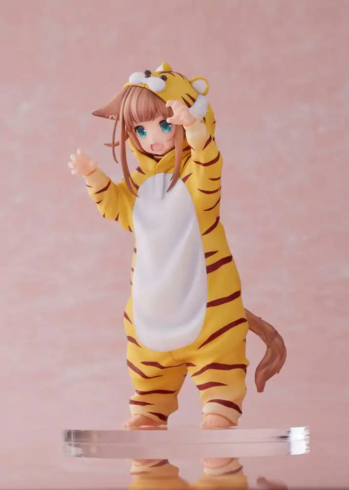 My Cat Is a Kawaii Girl Statue Palette Dress-Up Collection: Tora Kinako 15 cm termékfotó