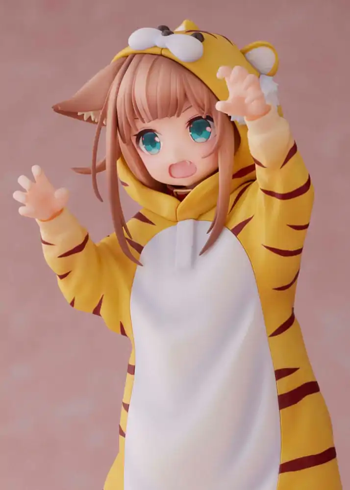 My Cat Is a Kawaii Girl Statue Palette Dress-Up Collection: Tora Kinako 15 cm termékfotó