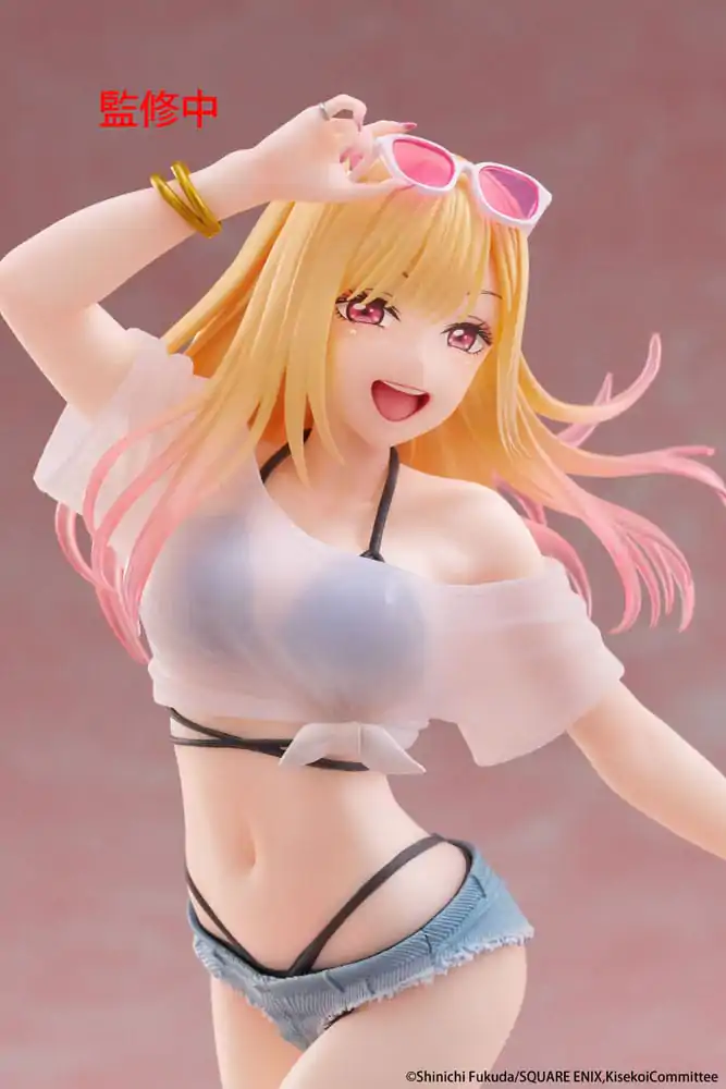 My Dress-Up Darling Coreful PVC socha Marin Kitagawa Swimwear Ver. 18 cm produktová fotografia