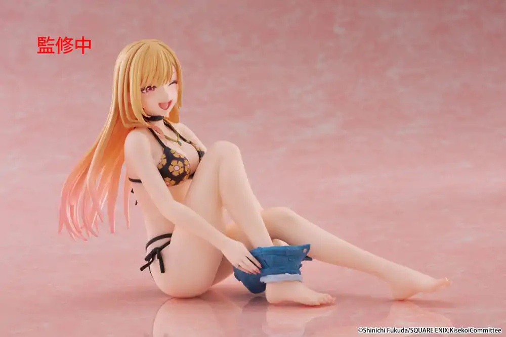 My Dress-Up Darling PVC Socha Desktop Cute Figure Marin Kitagawa Measured Swimsuit Ver. 13 cm produktová fotografia