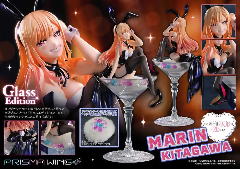 My Dress-Up Darling Prisma Wing PVC Soška 1/7 Marin Kitagawa Glass Edition 29 cm produktová fotografia