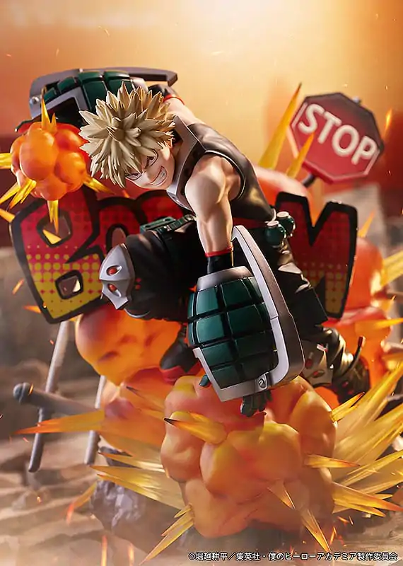 My Hero Academia PVC Socha 1/7 Katsuki Bakugo: Great Explosion Murder God Dynamight 25 cm produktová fotografia