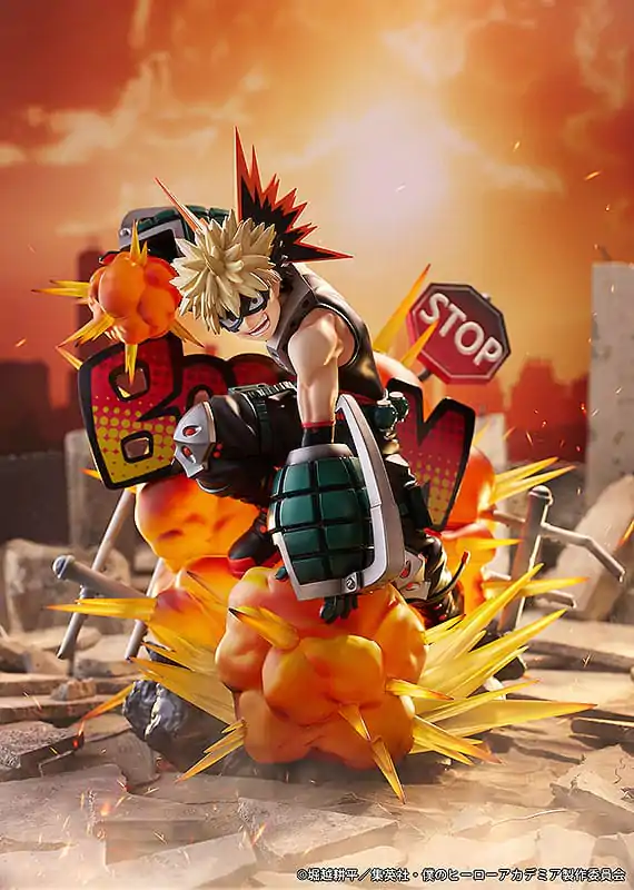 My Hero Academia PVC Socha 1/7 Katsuki Bakugo: Great Explosion Murder God Dynamight 25 cm produktová fotografia