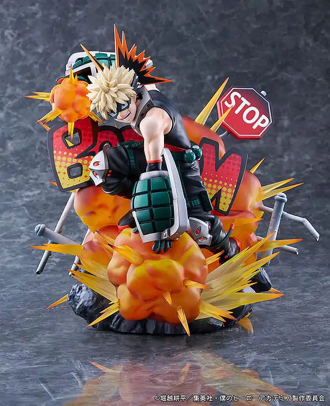 My Hero Academia PVC Socha 1/7 Katsuki Bakugo: Great Explosion Murder God Dynamight 25 cm produktová fotografia