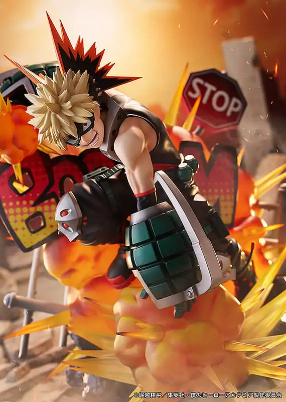 My Hero Academia PVC Socha 1/7 Katsuki Bakugo: Great Explosion Murder God Dynamight 25 cm produktová fotografia