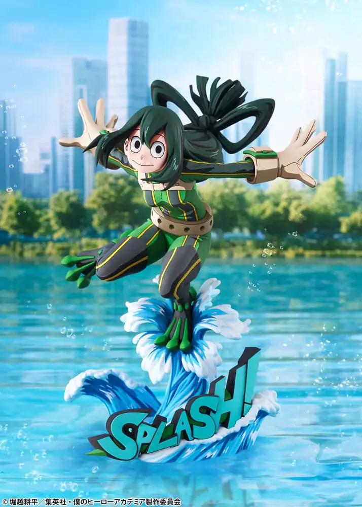 My Hero Academia PVC Socha 1/8 Tsuyu Asui Hero Suit 2D Ver. 20 cm produktová fotografia