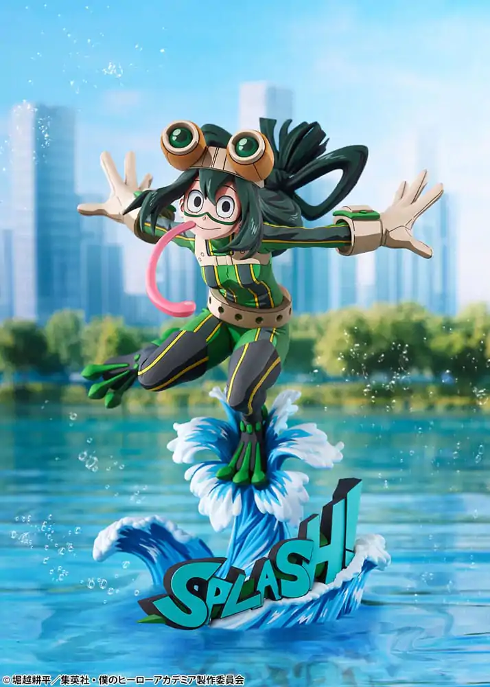 My Hero Academia PVC Socha 1/8 Tsuyu Asui Hero Suit 2D Ver. 20 cm produktová fotografia