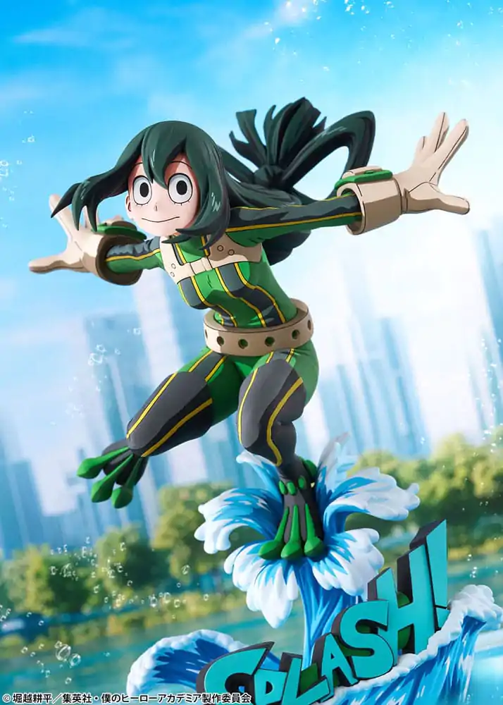My Hero Academia PVC Socha 1/8 Tsuyu Asui Hero Suit 2D Ver. 20 cm produktová fotografia