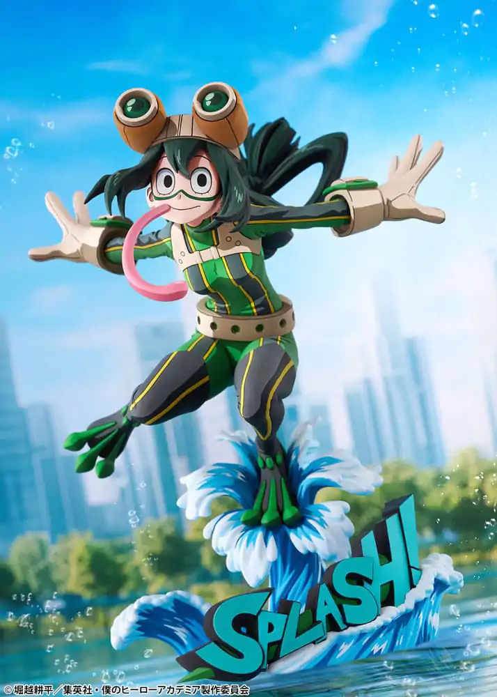 My Hero Academia PVC Socha 1/8 Tsuyu Asui Hero Suit 2D Ver. 20 cm produktová fotografia