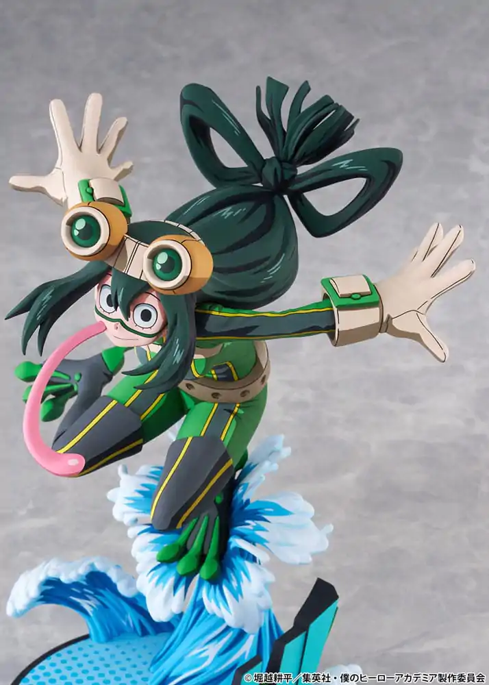 My Hero Academia PVC Socha 1/8 Tsuyu Asui Hero Suit 2D Ver. 20 cm produktová fotografia