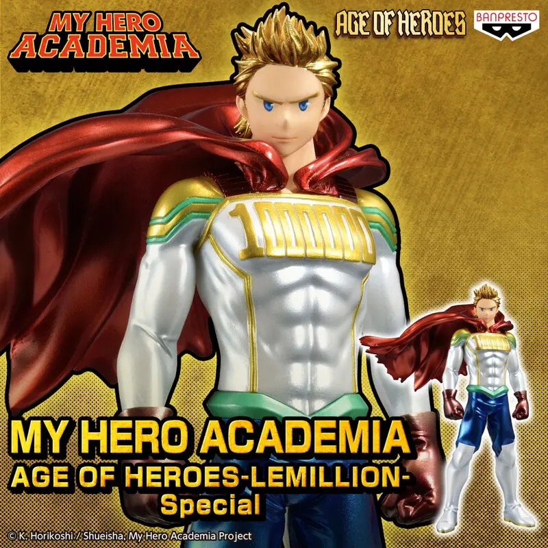 My Hero Academia Age of Heroes Lemillion figúrka 18 cm produktová fotografia